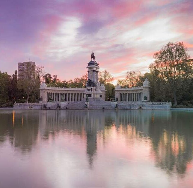 Visite du parc du Retiro et du palais de Cibeles à Madrid