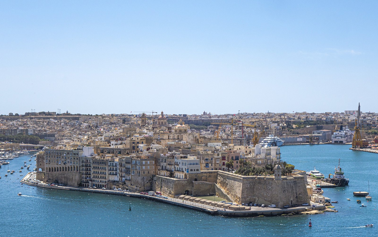 Valletta’s Grand Harbour, Malta